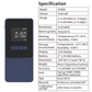 NEPZ Breathalyzer with App Connectivity – Personal Alcohol Tester
