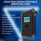 NEPZ Digital Breathalyzer with LCD Display & Extra Mouthpieces