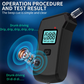 NEPZ Digital Breathalyzer with LCD Display & Extra Mouthpieces