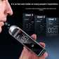 NEPZ Digital Alcohol Breath Tester - Voice Announcement Feature